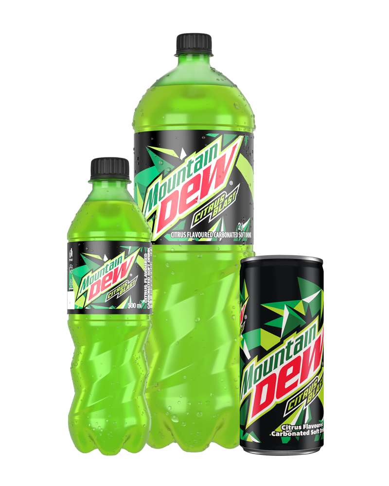 Mountain Dew packaging can,500, 1 copy